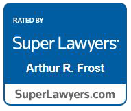 Rated by | super lawyers | Arthur R. Frost | superlawyers.com